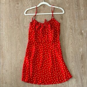 Realisation Par Red Polka Dot Dress
